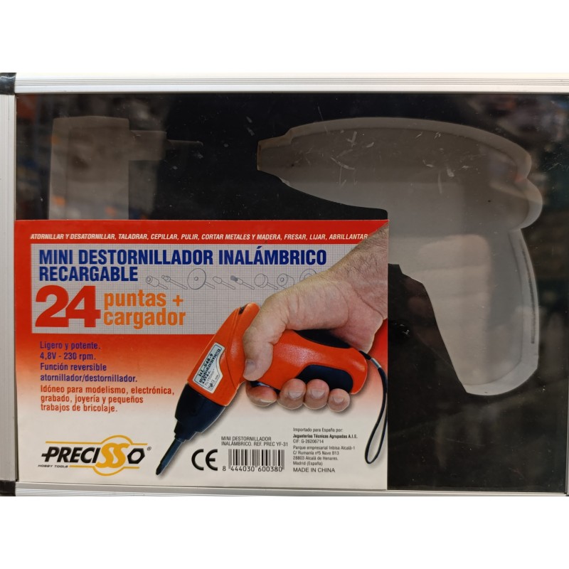 MINI DESTORNILLADOR INALAMBRICO CON BATERIA