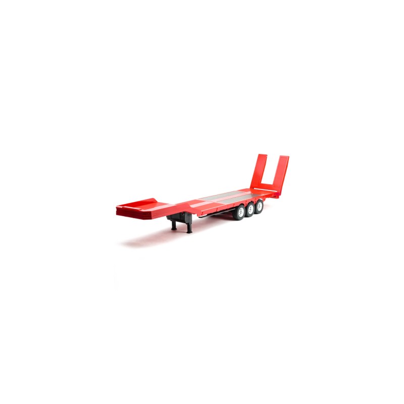 HAULAGE FLATBED TRAILER FOR 1501 RED ESC1/18