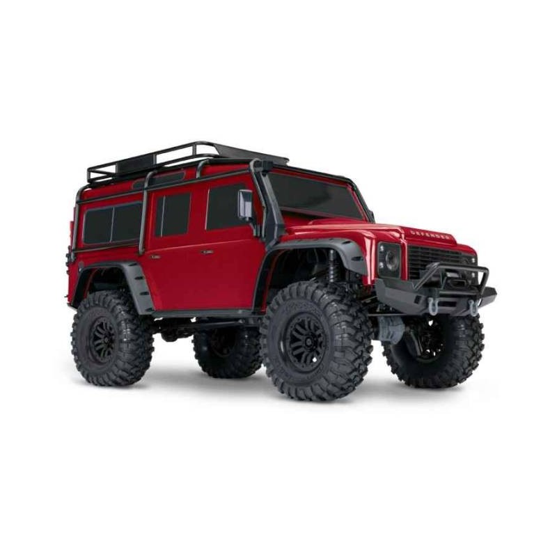 TRAXXAS TRX4 TRAIL DEFENDER RED BAT Y CARGADOR NO INCLUIDO