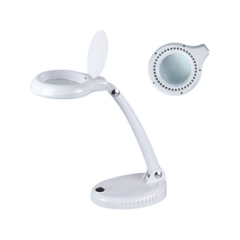 LUPA SE SOBREMESA CON LED 3-8 DIOPRIAS