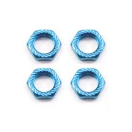 TUERCA 17MM ALUMINIO AZUL 4...