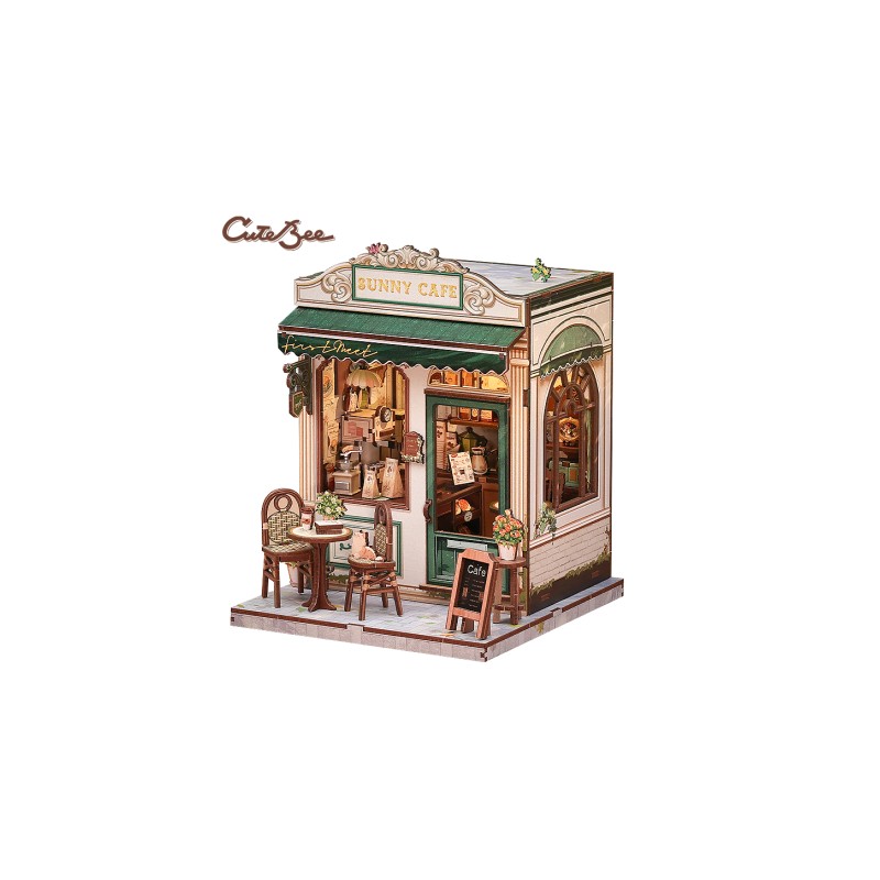 SUNNY CAFÉ 233 PIEZAS CASA-MINIATURA
