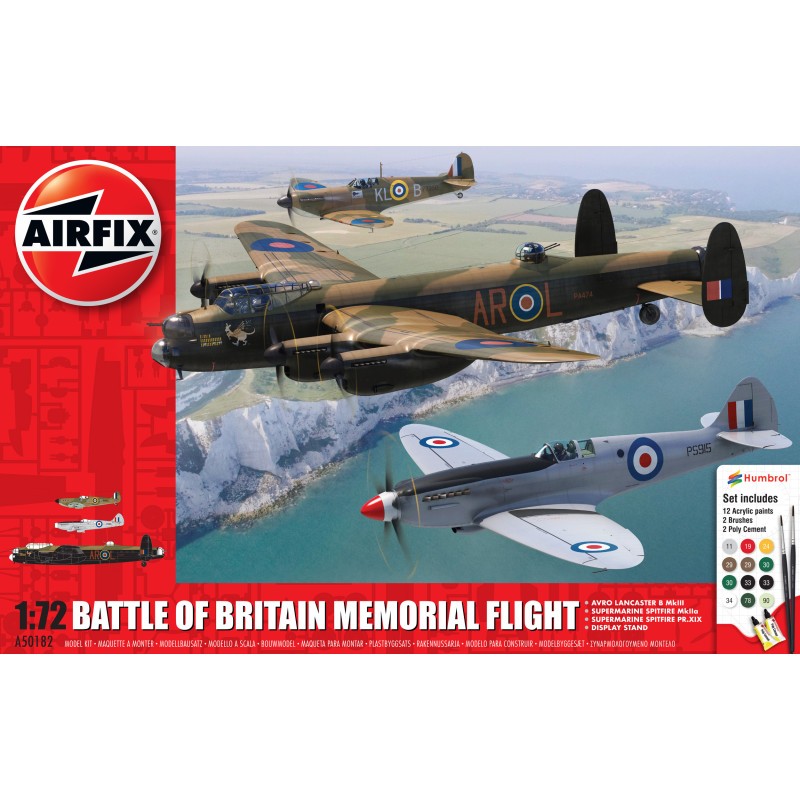 BATTLE OF BRITAIN MEMORIAL FLIGHT CON PINTURAS