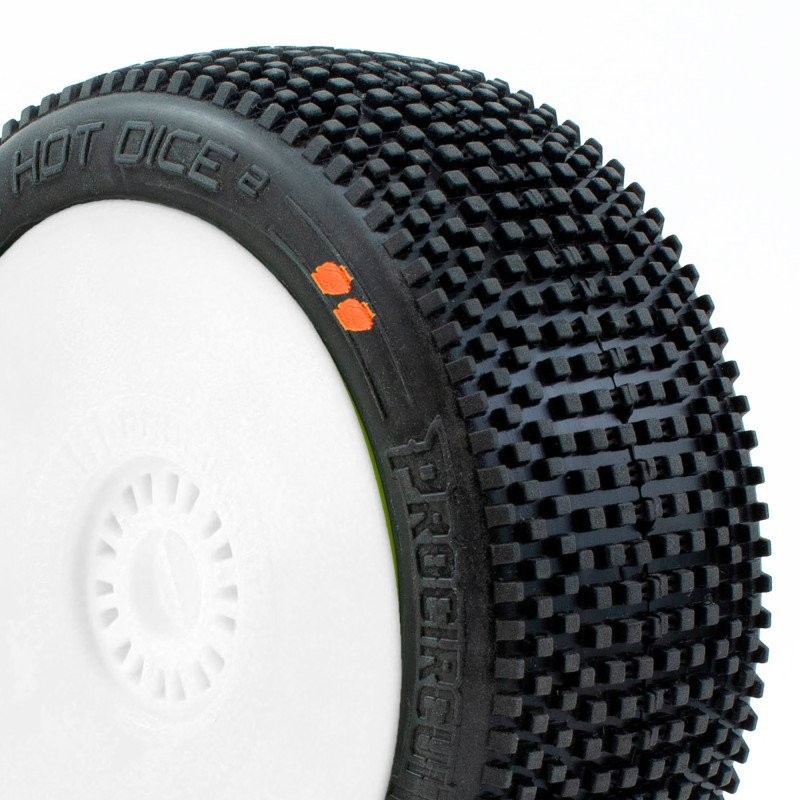 HOT DICES V2 BUGGY S3 MEDIUM LLANTA BLANCA PAR