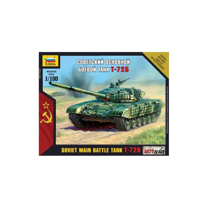 SOVIET MAIN BATTLE TANK T-72B